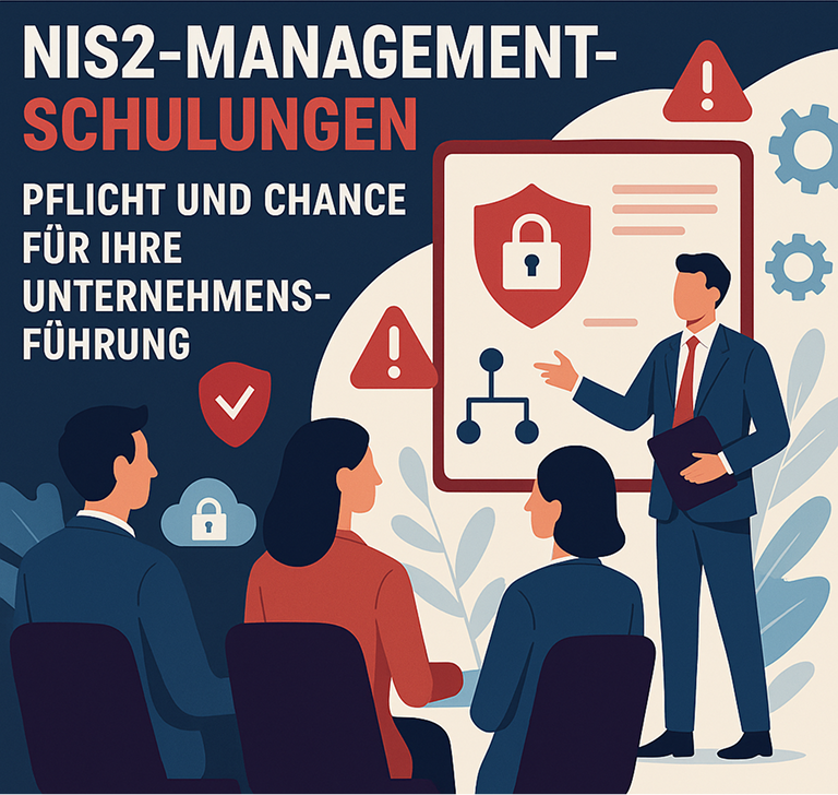 NIS2-Geschäfstleitungsschulung Flyer